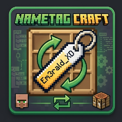 Very easy name tag craft