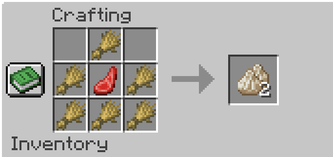 Crafting recipe