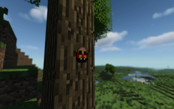on tree