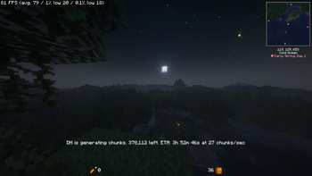 preformance with shaders and DH on high settings