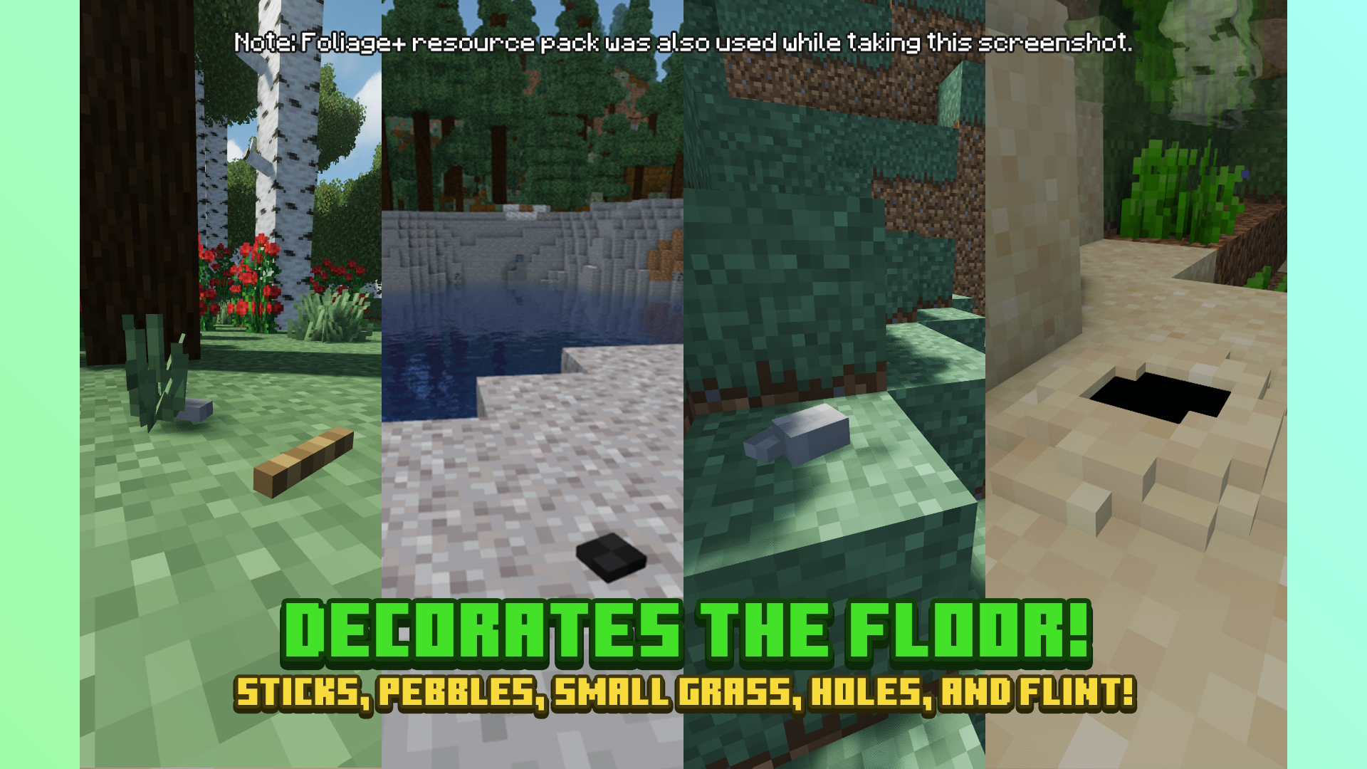 Decorates the Floor!