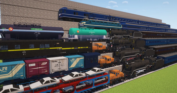 ASIA | JNR Locomotive And Trailers