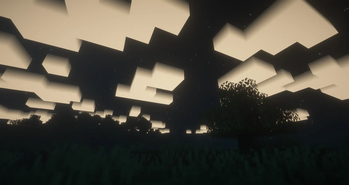 Clouds at full brightness and fade at night, using BSL Shaders