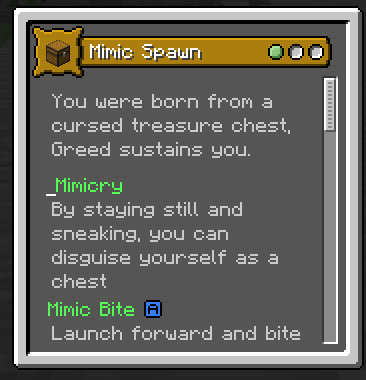 Mimic Spawn