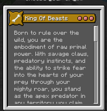 King Of Beasts