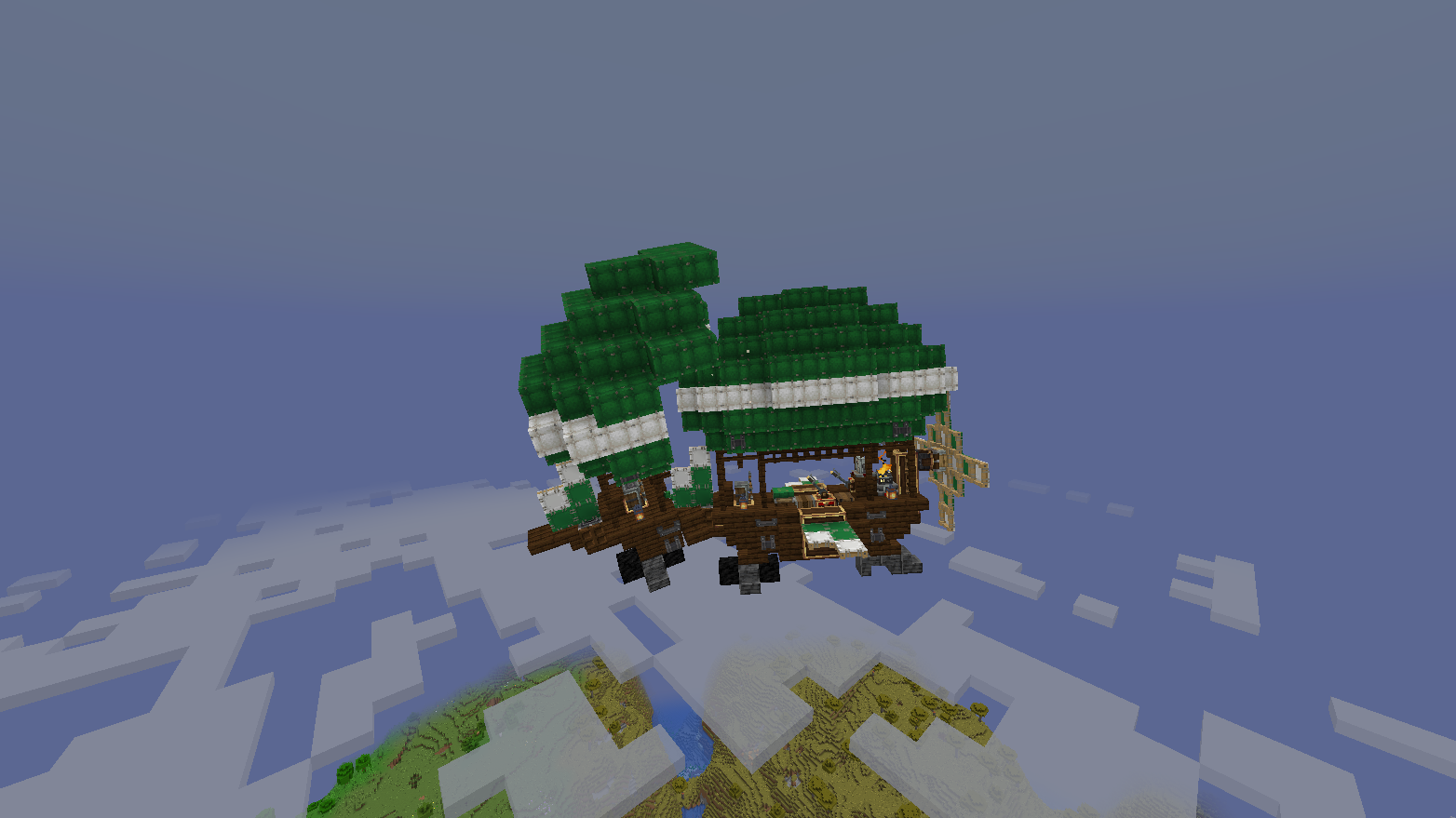 Airship collision