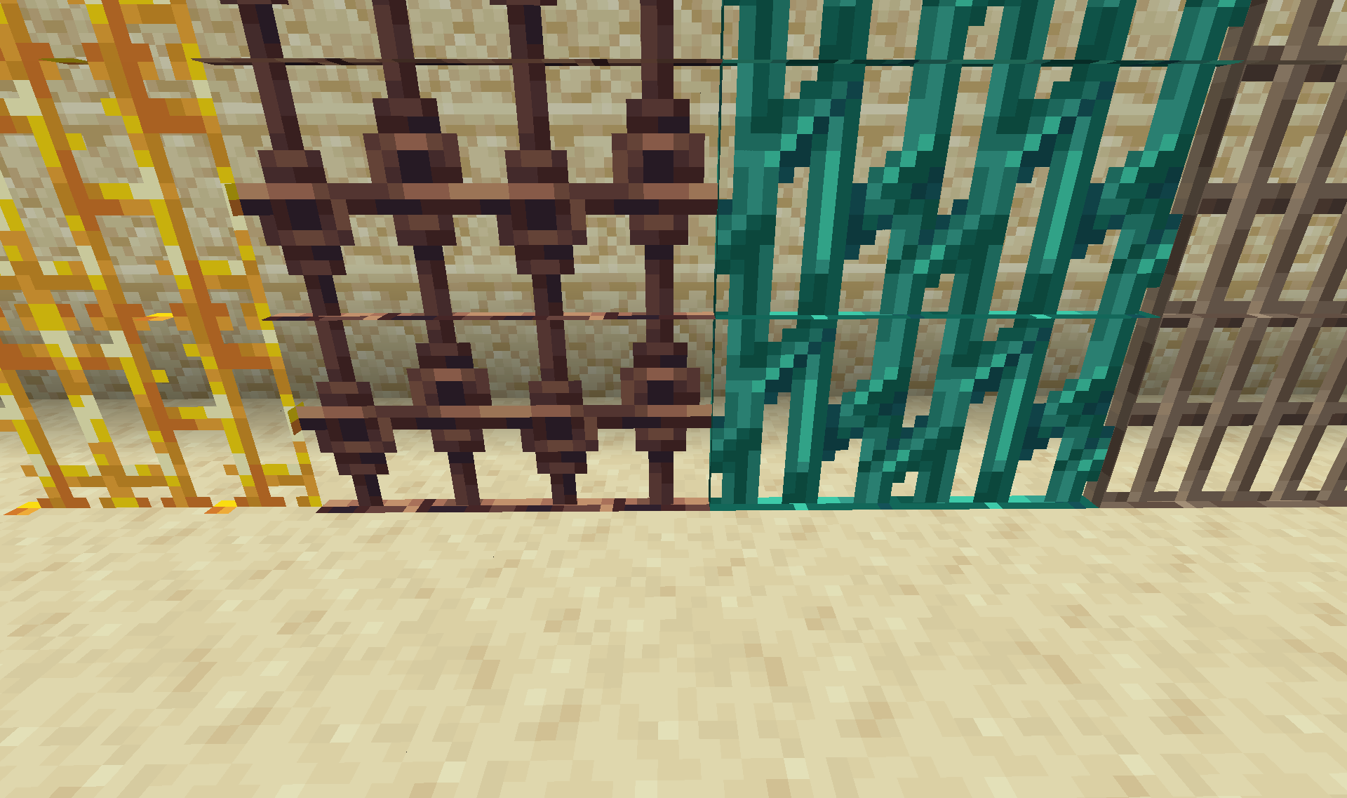 Metal Bars Z fighting Fix Archive Minecraft Resource Pack
