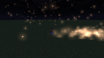 move particle
