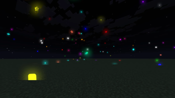 world particle random color