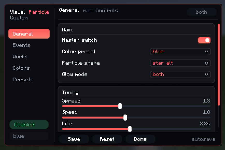 VisualParticles Better screenshot