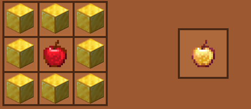 Enchanted Golden Apple Crafting