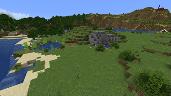 Boulder and Pond