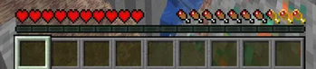 Custom Hearts with Free Custom Hunger bar !