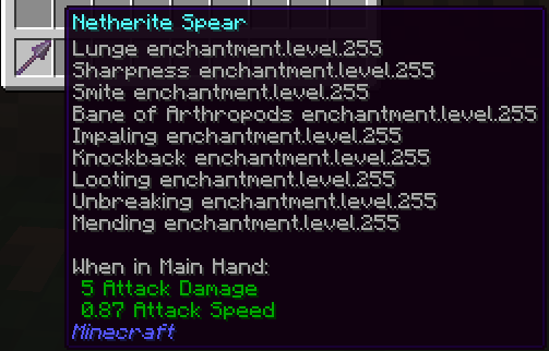 No Enchant Command Limit