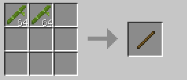 Horizontal Bamboo Sticks