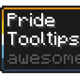 Aromantic Asexual Pride Flag Tooltip (Frame-only 5-Color Turned)