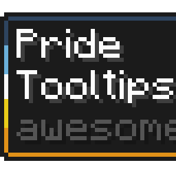 Aromantic Asexual Pride Flag Tooltip (Frame-only 5-Color Turned)