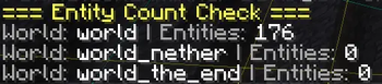 Entity Count Check