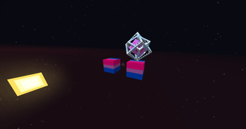 Obsidian and with a end crystal