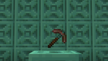 Exposed Copper Pickaxe