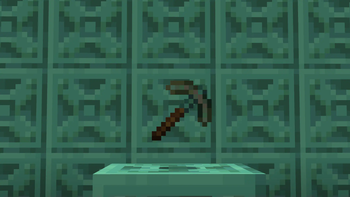 Weathered Copper Pickaxe