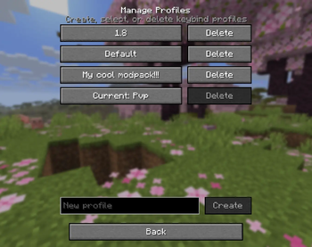 Manage your keybind profiles