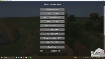 Configuration interface