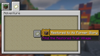 New Advancement