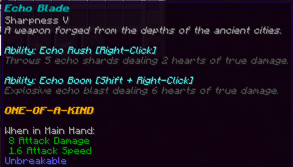 Echo Blade