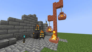 Braziers and Sconce Torches