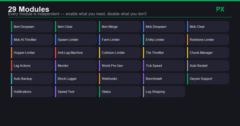 29 Modules Overview