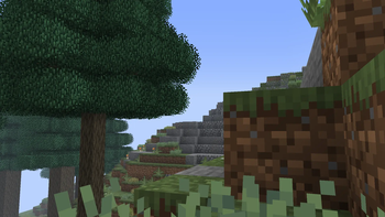 mossy mountains :3