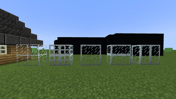 Some glass blocks