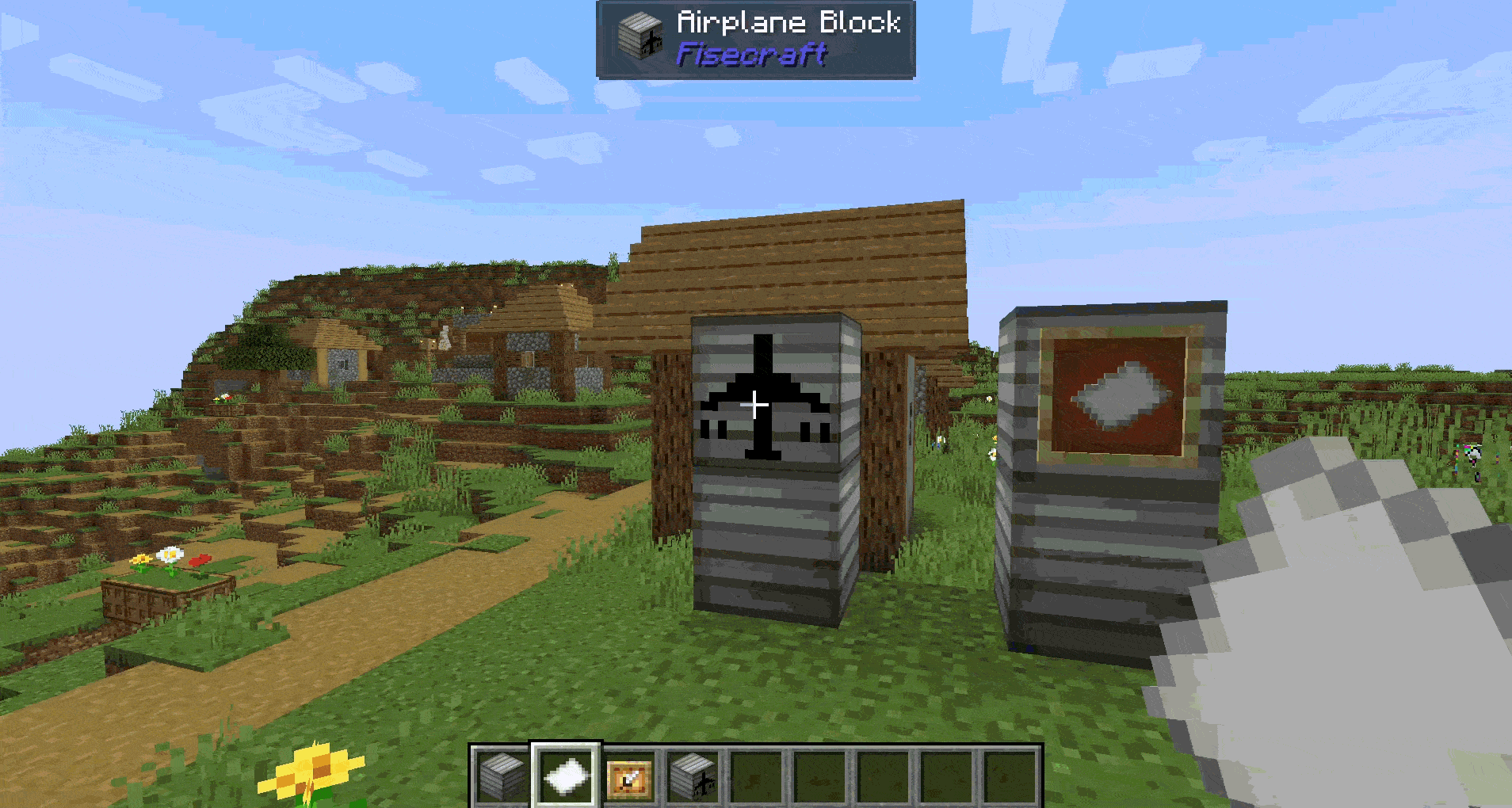 Airplane Block in action