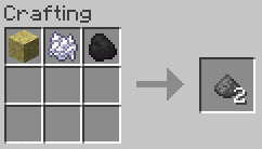 Gunpowder craft using sulfur.