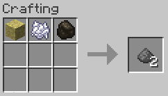 Gunpowder craft using sulfur.