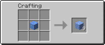 Blue Ice -> Packed Ice