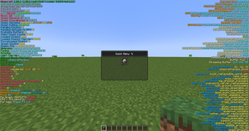 F3 and ingame menu for premade commands