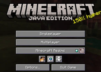 Light gray menu buttons