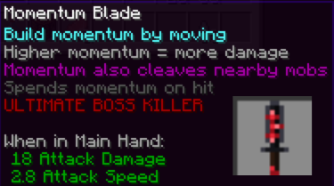 Momentum Blade