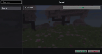 Config Screen