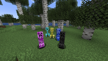 Happy Creepers Recolored