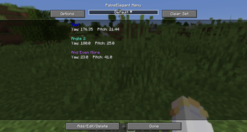 Menu Page