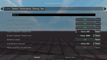 CrystalsOptimizerSync — screenshot 3