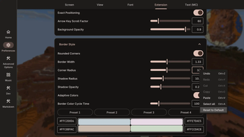 Config Screen