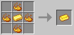 blaze gold ingot