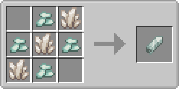 Crystal shard recipe