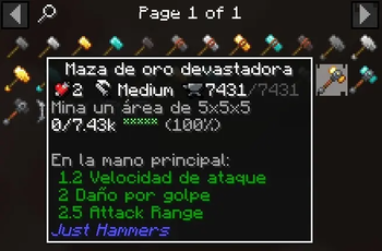 Amne's JustHammers Spanish Translations — screenshot 1