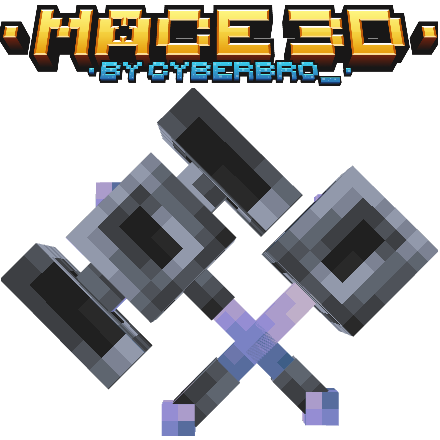 Mace 3D - hammer version - Minecraft Resource Pack