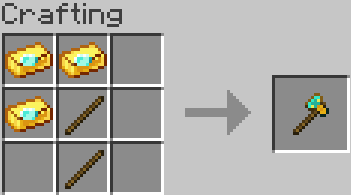 Reinforced Gold Axe